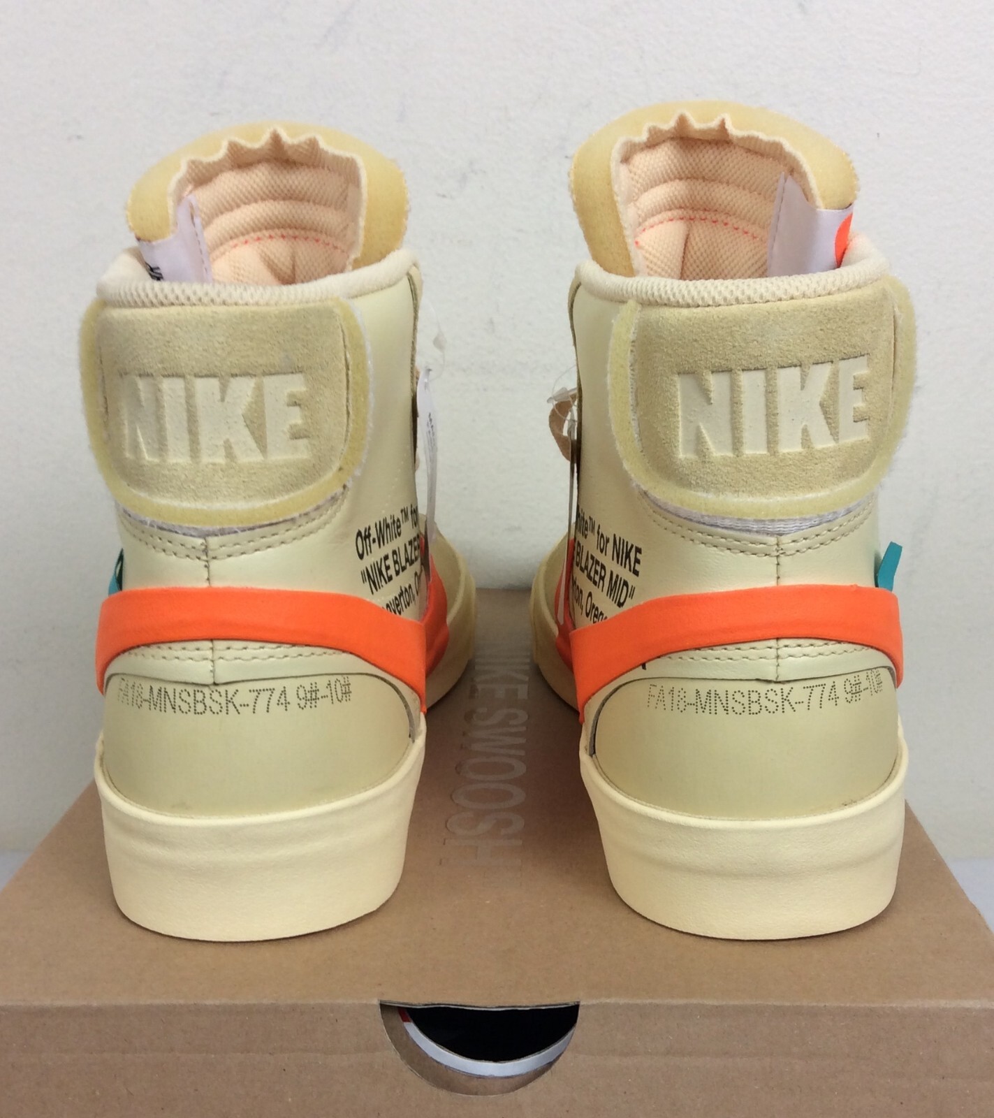 OFF WHITE X NIKE Nuovissimo blazer Nike Mid x OFF WHITE All Hallows Eve 2018 taglia 10 con scatola