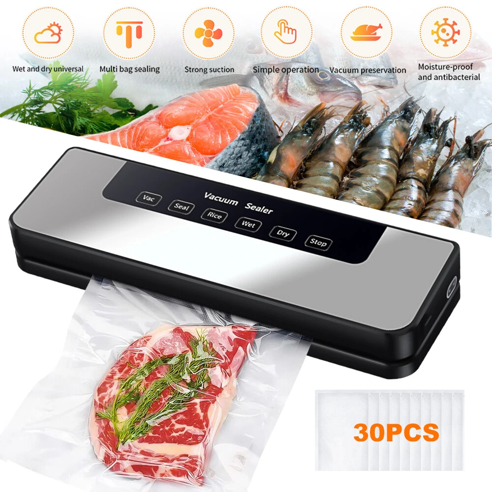 Commercial Vacuum Sealer Machine Seal Meal Food Saver System with 30 Free Bag US