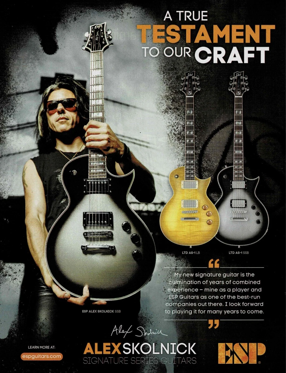 Alex skolnick clearance signature guitar