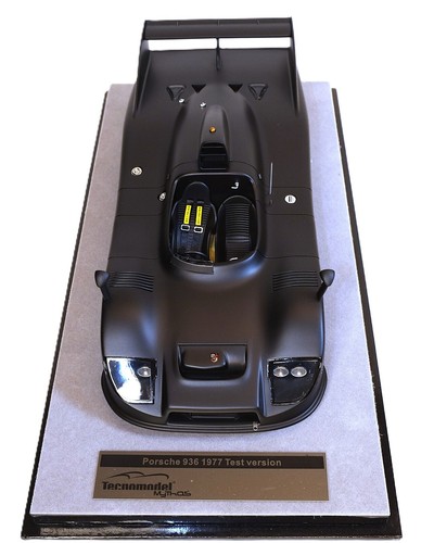 Porsche 936 Test Car 1977 black 1/18 TECNOMODEL TM18-148D LE 60 n tsm truescale - Picture 10 of 14