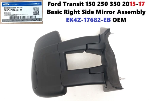 Ford Transit 150 250 350 2015-17 Basic Right Side Mirror Assembly EK4Z-17682-EB