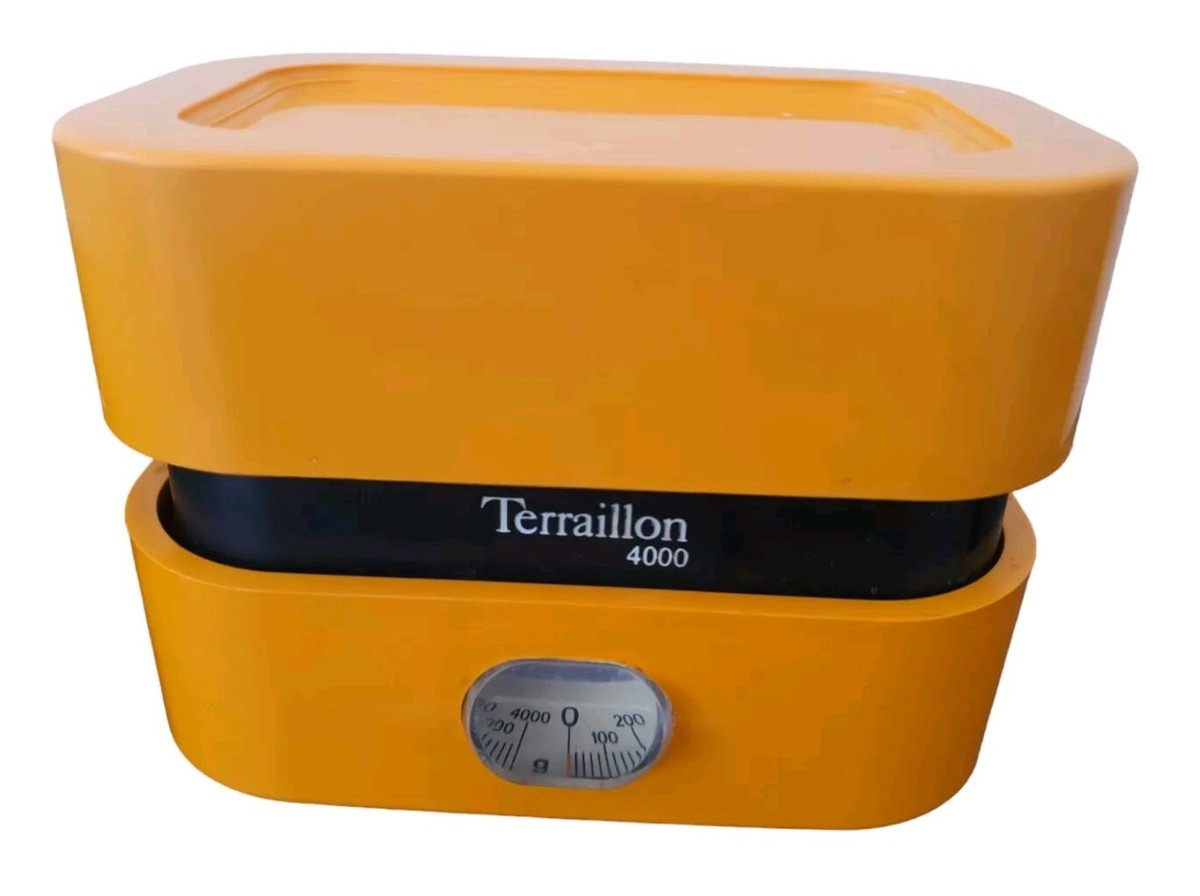 Balance Terraillon vintage orange Plastique - Vendu