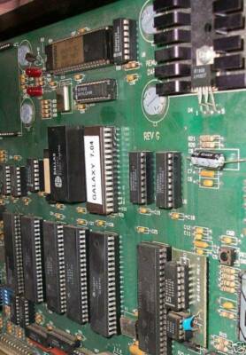 Arachnid Galaxy 7.04 Game ROM update dart board upgrade Top Gun