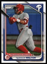 2024 Bowman TayShaun Walton #BP-113 Philadelphia Phillies