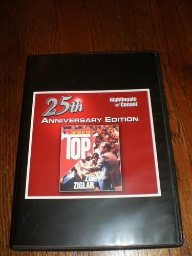 ZIG ZIGLAR See You At The Top 25th Anniversary Edition (6 CD Set) UNABRIDGED