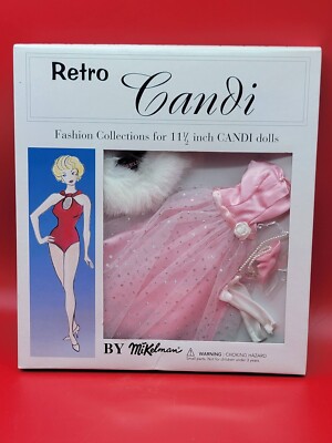 Retro Candi Couture Mikelman Hamilton Design Fashion Collection For 11.5'' Doll