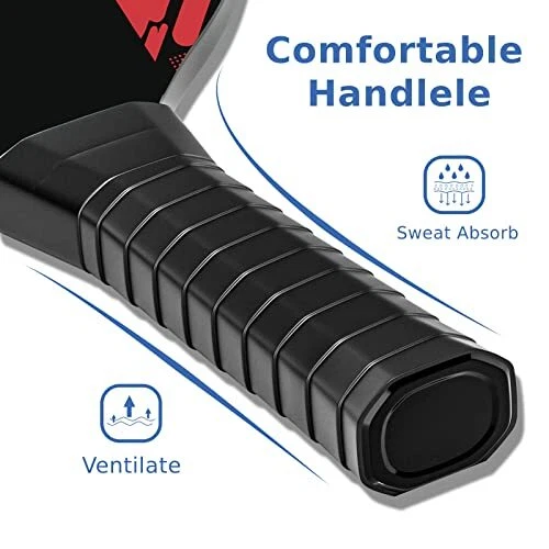 Pickleball Paddles, Pickleball Set with 4 A:4 paddles & 4 balls & 4 towels