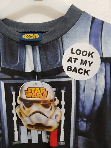 Boys Disney Star Wars Pyjamas Black Darth Vader PJs Character Nightwear 2-8y NEW - Picture 5 of 12