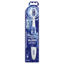 Oral-B 3D White Battery Powered Electric Toothbrush for Adults, Colors May Vary