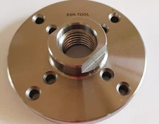 4" Woodworking Lathe Steel Faceplate For 1" x 8 Tpi Spindle