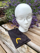 Head Racquetball Clear Safety Glasses Eyewear HP Z87.1 Eye Protection Vintage