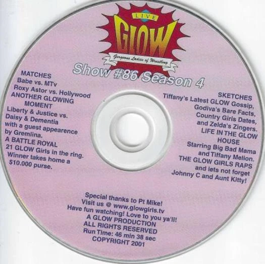 Glow on sale tv live