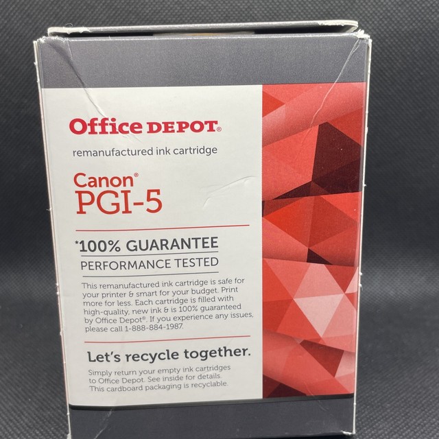 Office DEPOT Od05k Canon Pgi-5 Bk Black 