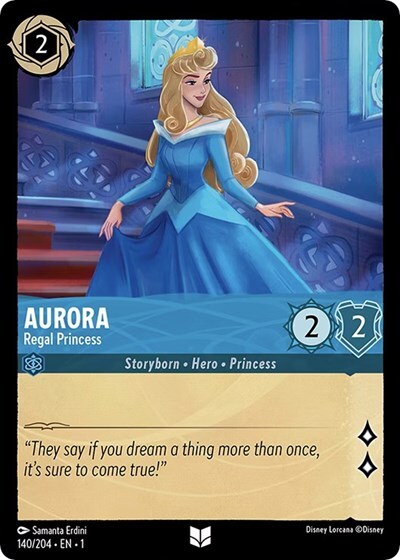 Lorcana Aurora - Regal Princess (140/216) The First Chapter NM