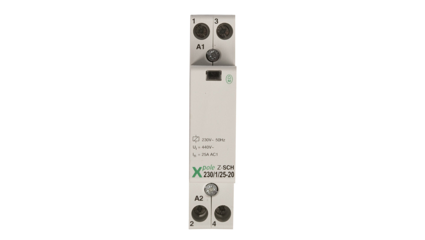 Modular contactor 25A 2NO 0R 230V AC Z-SCH230 / 1 / 25-20 120853 /T2UK