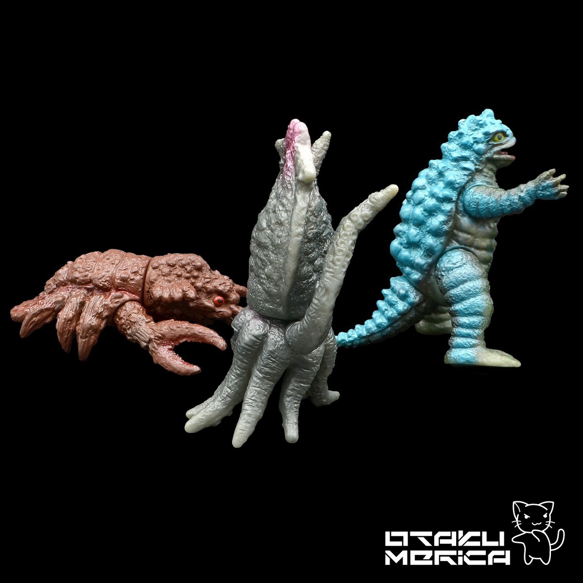 KAIJU　COLORS　4体セット YouTube