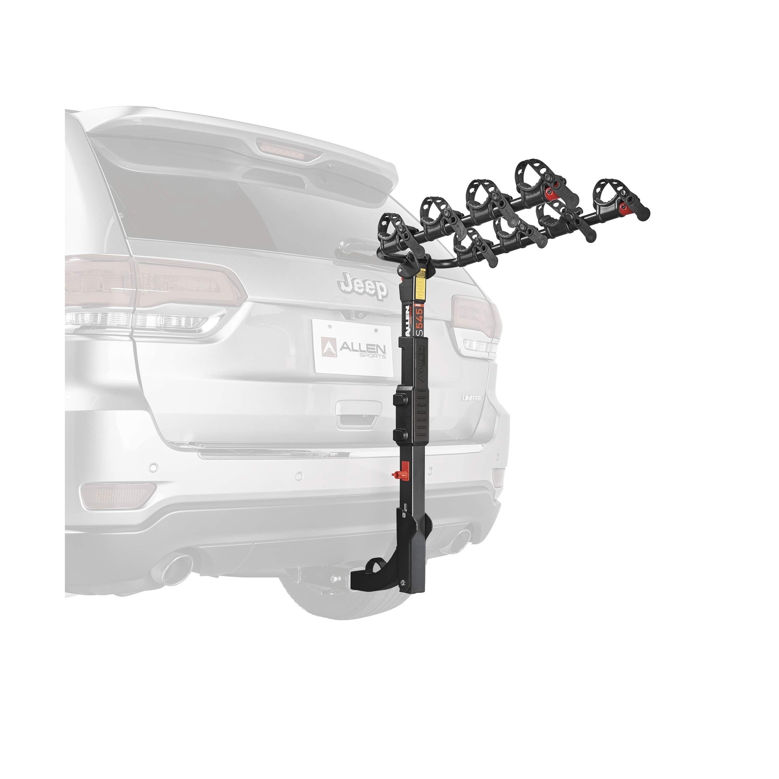 Allen Sports 4-Bike Hitch Racks for 2 in. Hitch Premier Blac