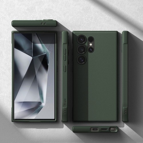 COVER RINGKE ONYX GALAXY S24 ULTRA DARK GREEN - Foto 3 di 11