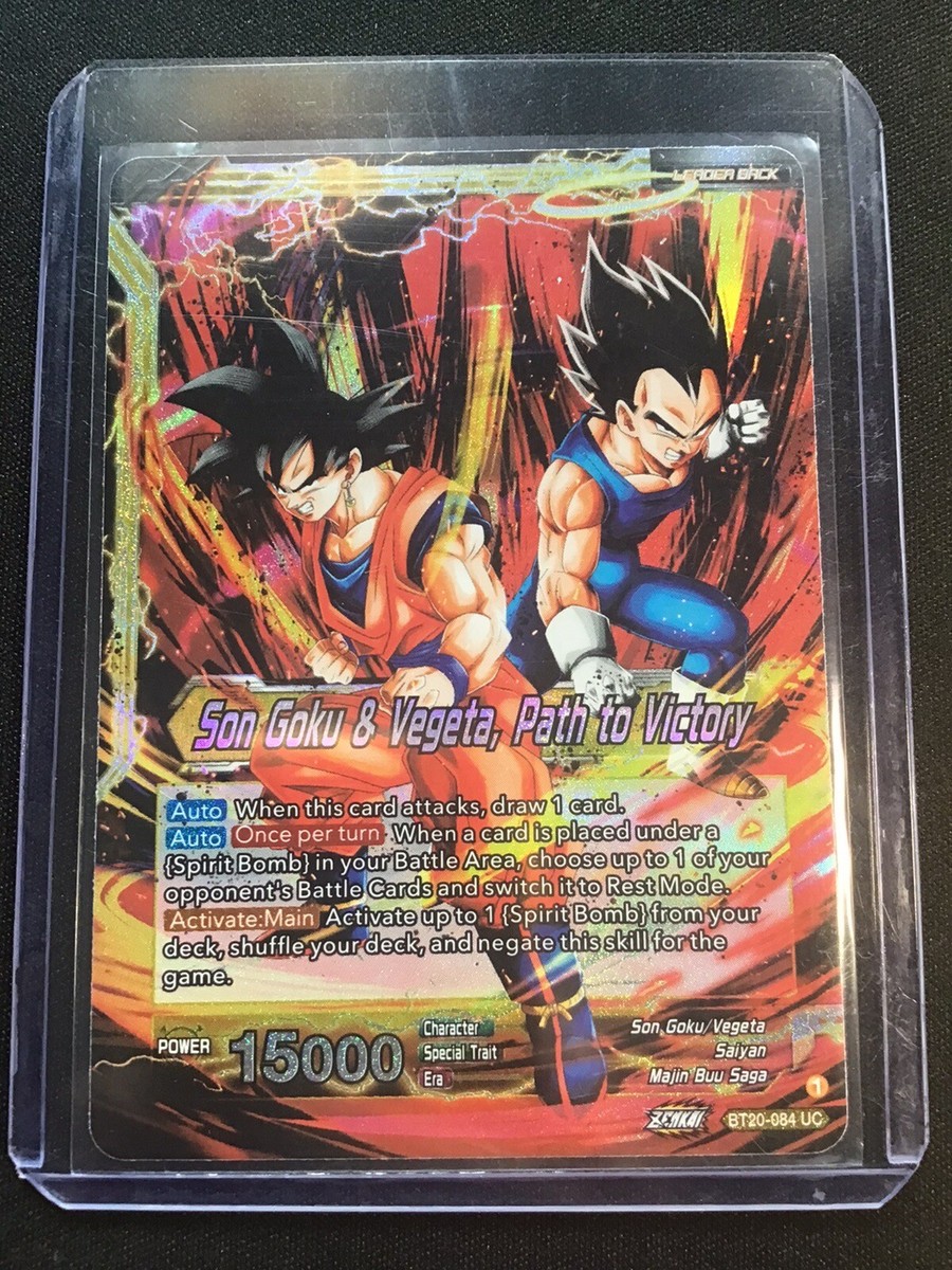 🐲Dragon Ball Super Son Goku & Vegeta, Path To Victory BT20 🐲Dragon Ball Super Son Goku & Vegeta, Path To Victory BT20