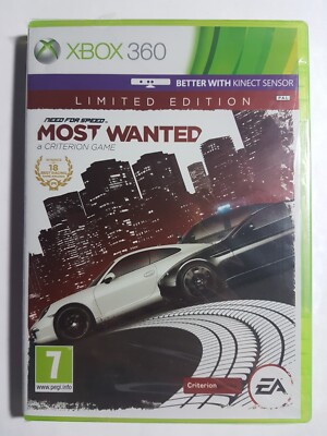Need For Speed Most Wanted Limited Edition Xbox 360