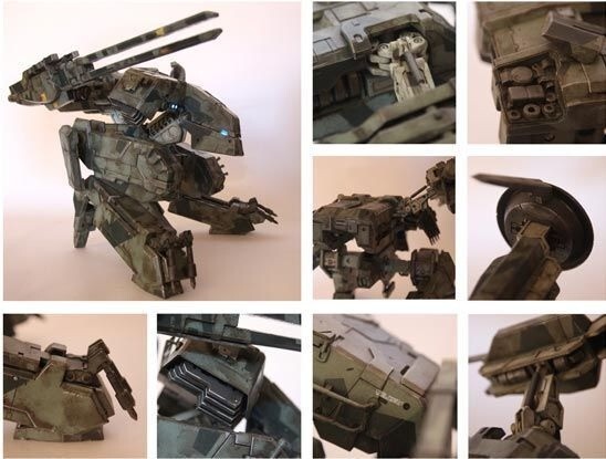 threeA L GEAR SOLID MG REX 1/48 スケール Metal Gear Rex from Metal Gear Solid 1/48 Figure Statue