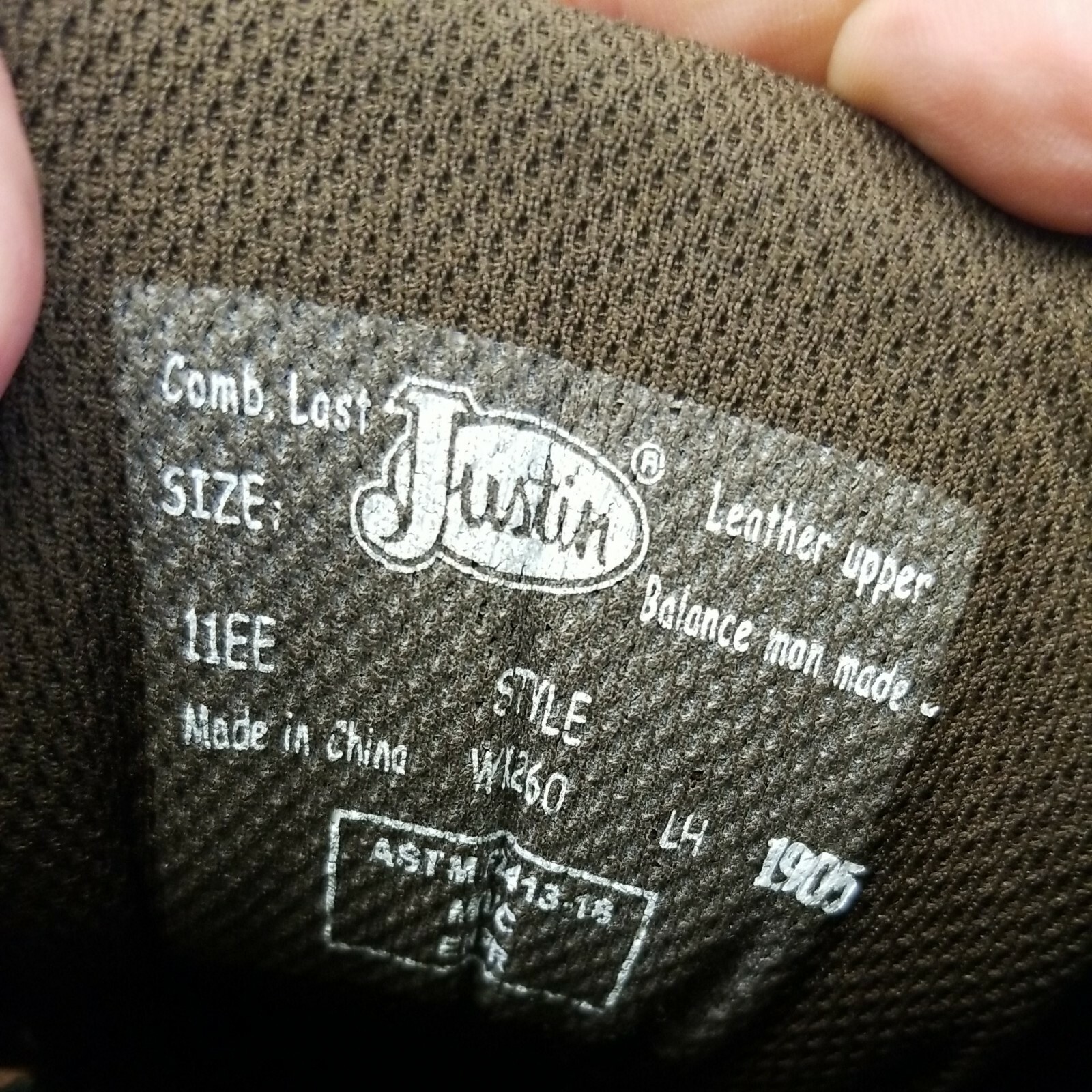 justin warhawk waterproof comp toe