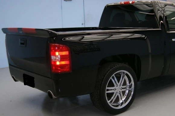 Spoiler For Chevrolet Silverado/GMC Sierra 2007-2013 RST Style Unpainted Primer - Image 4 of 4