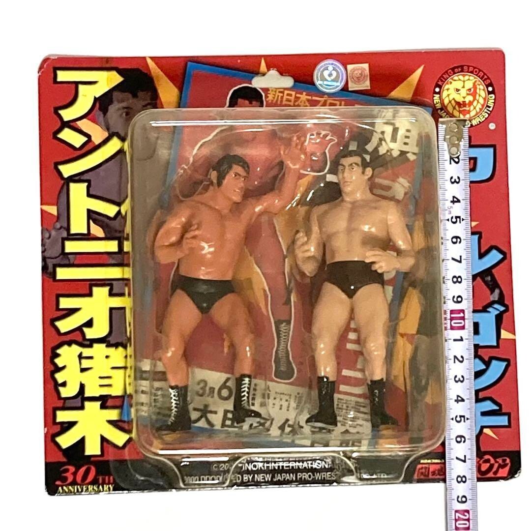 初版完結set 高岩ヨシヒロ NBASTORYYOSHIHIROTAKAIWA Antonio Inoki & Karl Gotch Figure NJPW Pro Wrestling 2002 Vintage