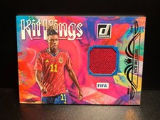 Nico Williams Kit Kings Jersey Patch Relic 2023-24 Panini Donruss #KK-NW Spain