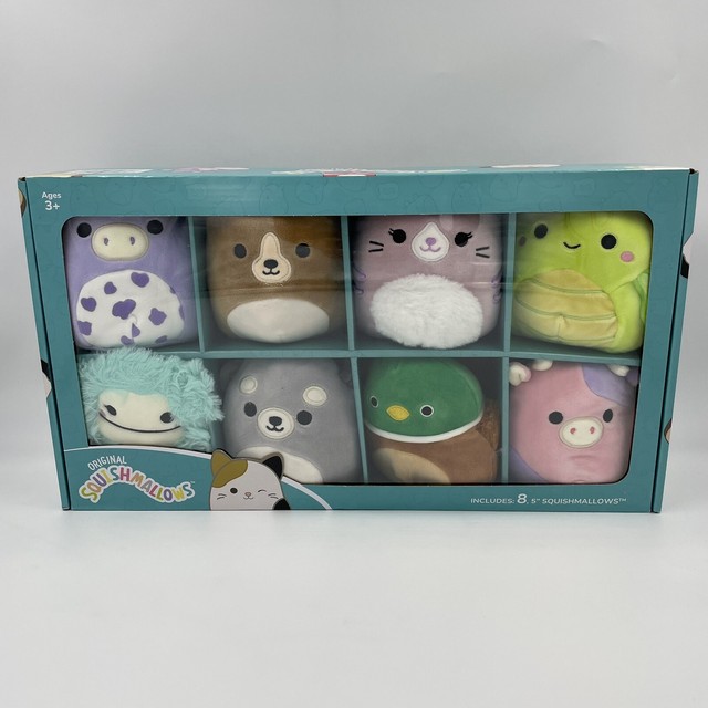 squishmallows 8 pack minis plush set