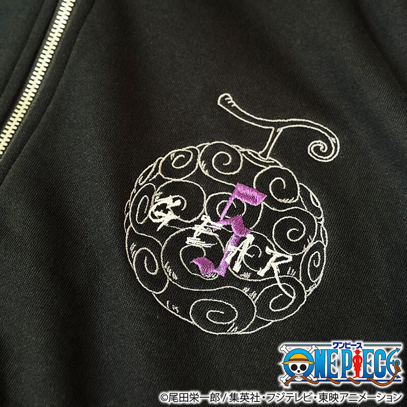 Karakuri Soul x ONE PIECE Luffy Nika Gear 5th Embroidered Zip Up