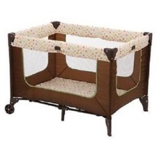 Cosco Funsport Play Yard, Brown, Tan  Green PY221APQ  Brand New in Box