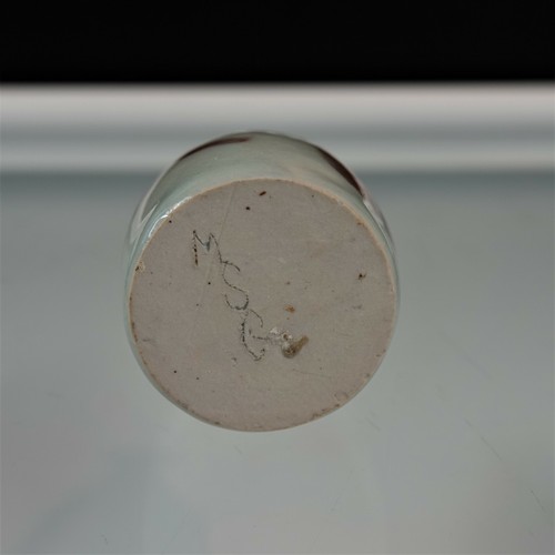 Vintage Pottery Small Studio Vase 1970s Artist Signed MSG - Picture 8 of 9