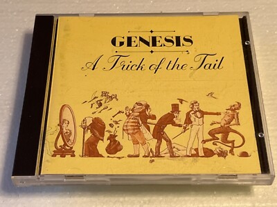 GENESIS - A TRICK OF THE TAIL WEST GERMANY BLUE FACE LABEL TARGET