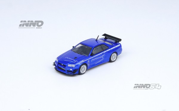 "INNO64 Model 1/64 Nissan Skyline GT-R (R34) V-SPEC Tuned By \"Mine's\""-image