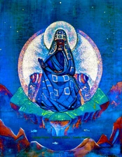 Mother of the World 8.5x11" Photo Print Nicholas Roerich Fine Art Agni Yoga