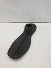 Vintage Antique Metal Cobbler Shoe Form Mold Size 8 Inches