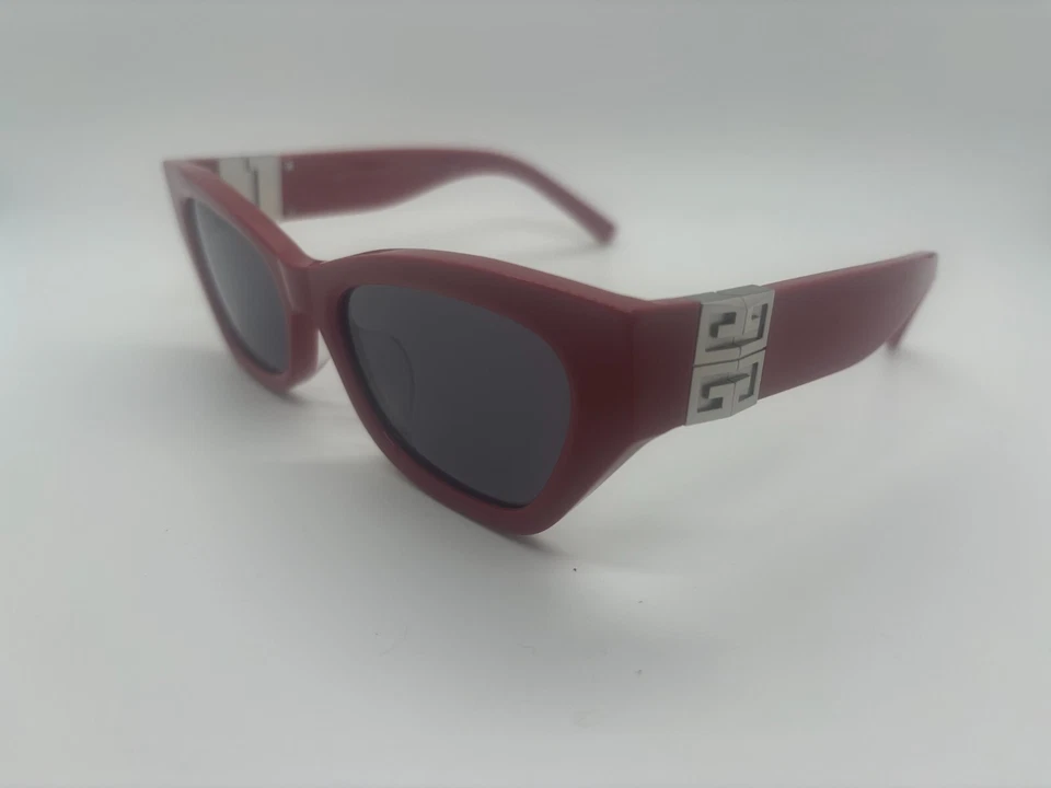 NUEVO Gafas de sol Givenchy GV40008U 66A rojo brillante 55-19-130 mm viene con juego completo Foto 3 de 4