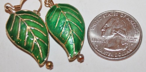 ORECCHINI ARTIGIANALI CLOISONNE E SMALTO - assemblati a mano USA - SCELTA - Foto 6 di 14