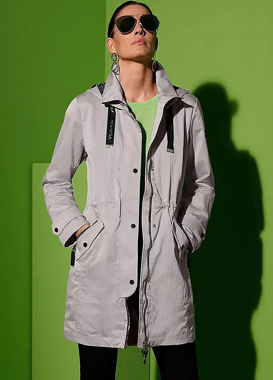 Creation L shaped Hooded Coat - Size 14 - BNWOT - RRP £220