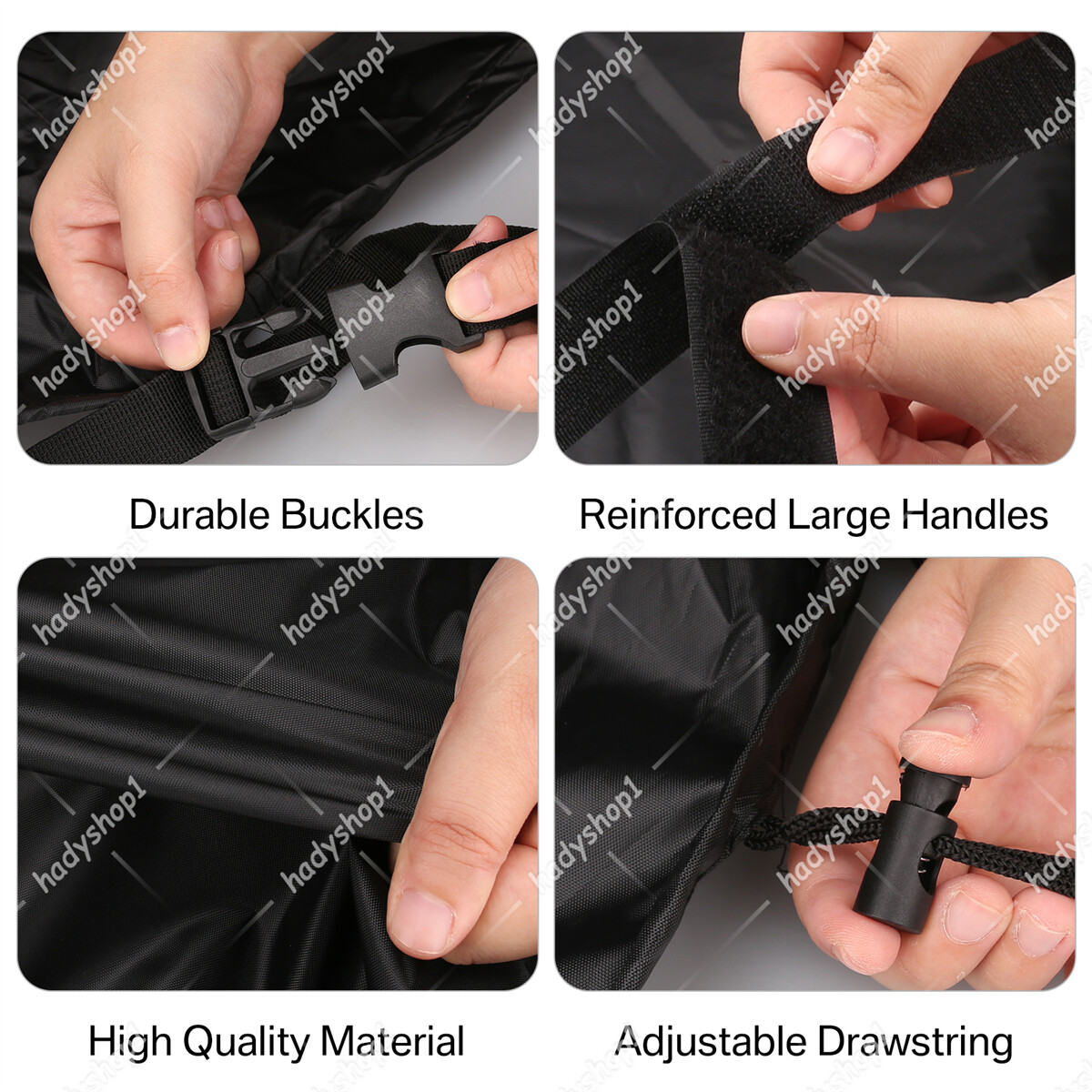 Rattan Corner Sofa Cover L Shape Garden Furniture Protector Outdoor