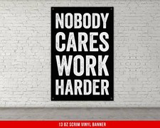 Motivational Quote Wall Art - Home Gym Decor