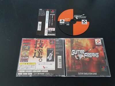 PlayStation Guitar Freaks Complete Set Japan Video Game Ntsc