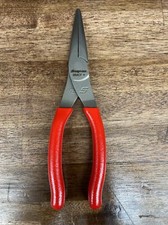 *NEW* Snap On 96ACF - 8" Talon Grip™ RED NEEDLE Nose Pliers FREE SHIPPING