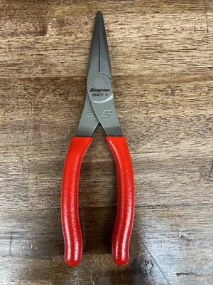 *NEW* Snap On 96ACF - 8" Talon Grip™ RED NEEDLE Nose Pliers FREE SHIPPING - Imagen 1 de 4