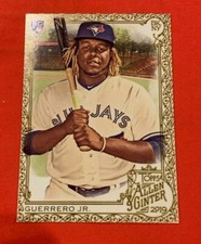 2019 Topps Allen & Ginter #278 Vladimir Guerrero Jr. Gold Foil Hot Box Rookie 