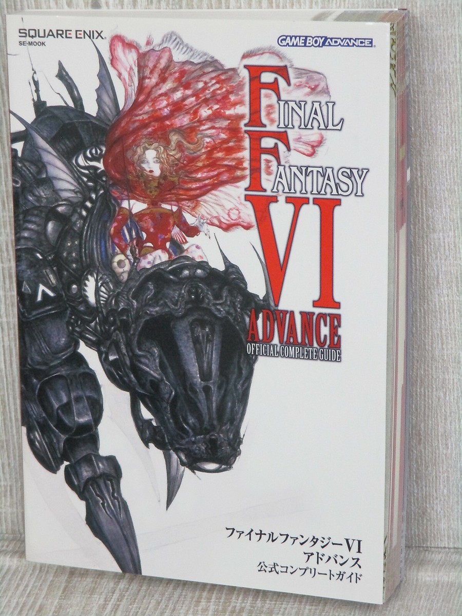 FINAL FANTASY VI 6 ADVANCE Official Complete Guide GameBoy Advance