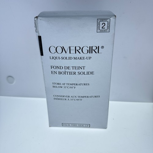 Cover Girl Liqui-Solid Make-Up Aqua Smth 720 CRM NTRL - Picture 2 of 5