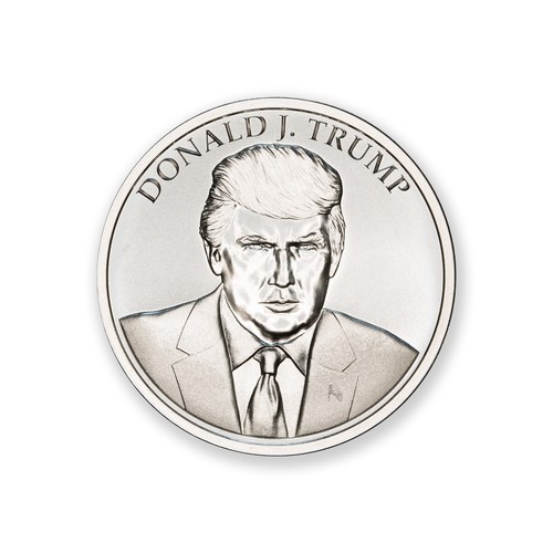 Donald Trump - 2025 PRESIDENTIAL INAUGURATION - 1 oz .999 Fine Silver BU Round