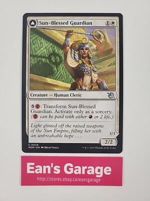 MTG Sun-Blessed Guardian / Furnace-Blessed Conqueror 38 MUL Uncommon - Mint